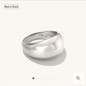 Mejuri Silver Ring
